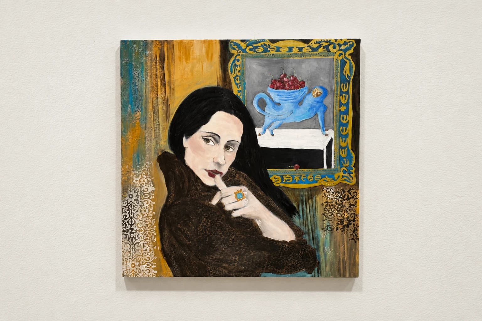 Artwork: Femme au pull et nature morte