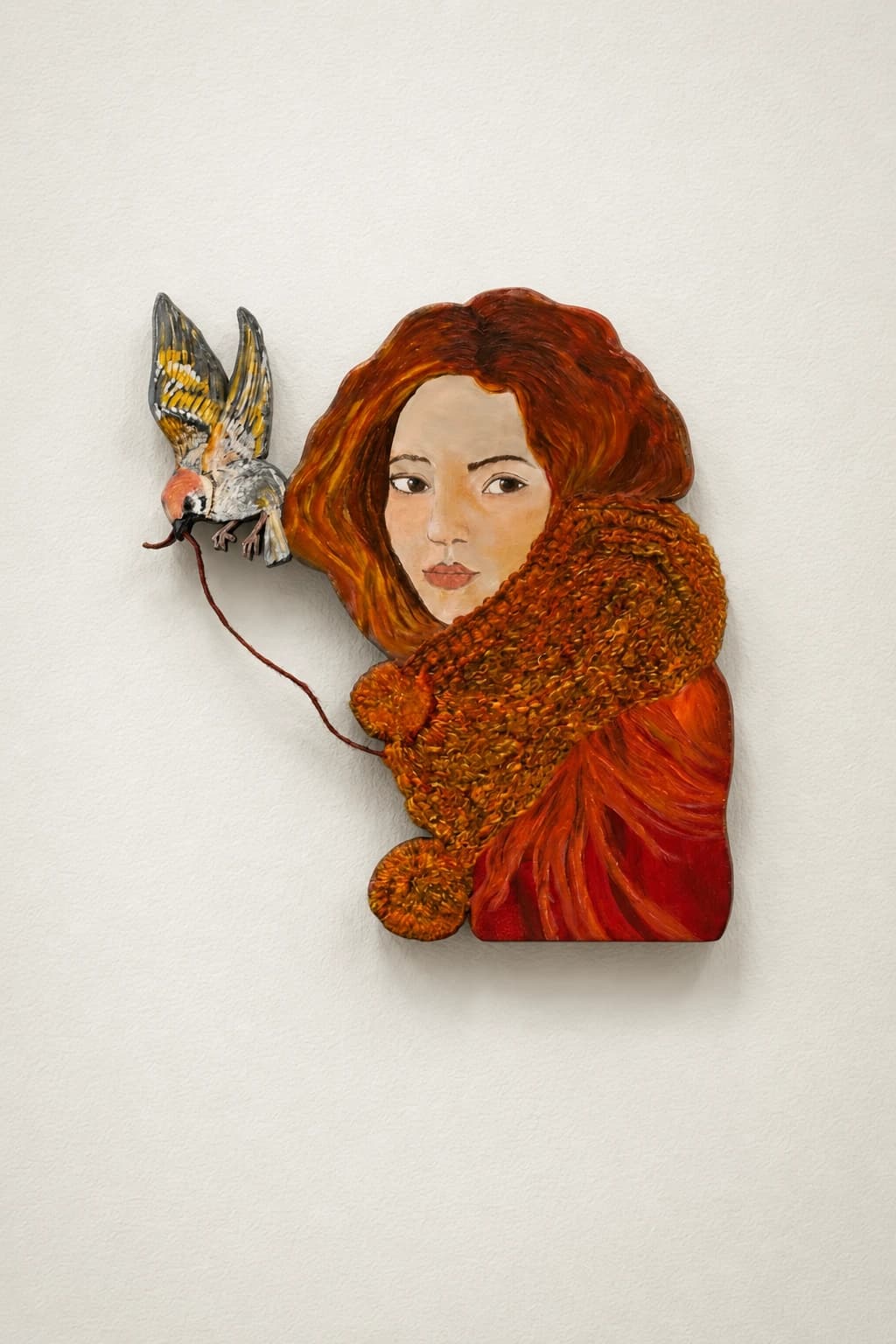 Artwork: Femme au fil rouge