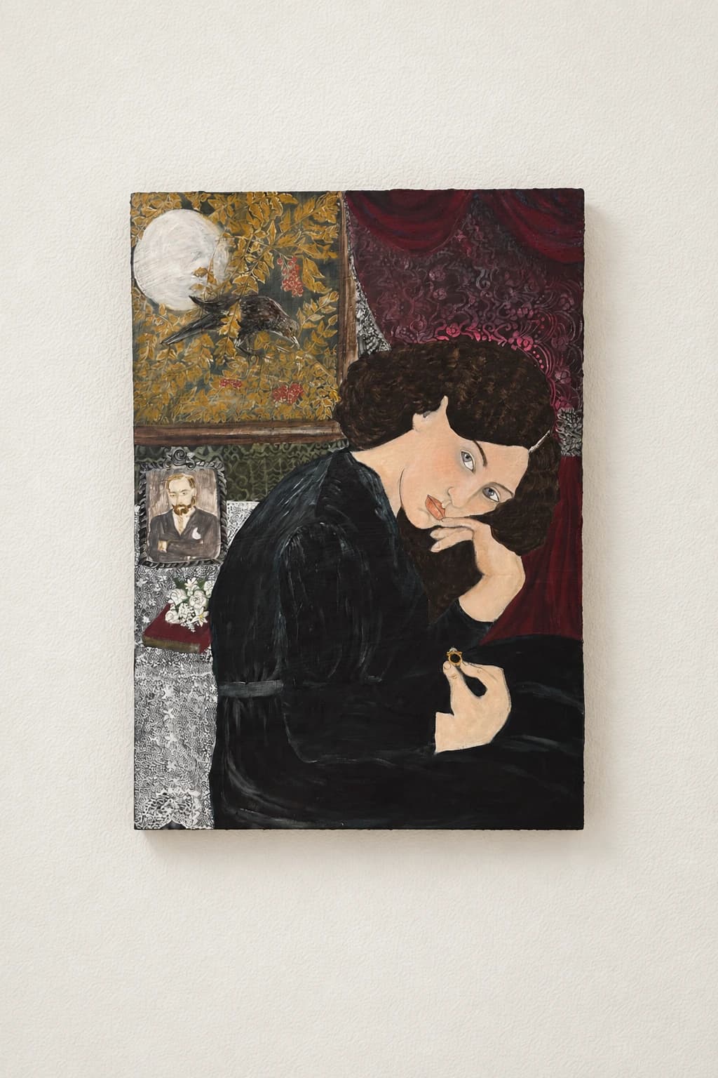 Artwork: Femme au Bague et Oiseau